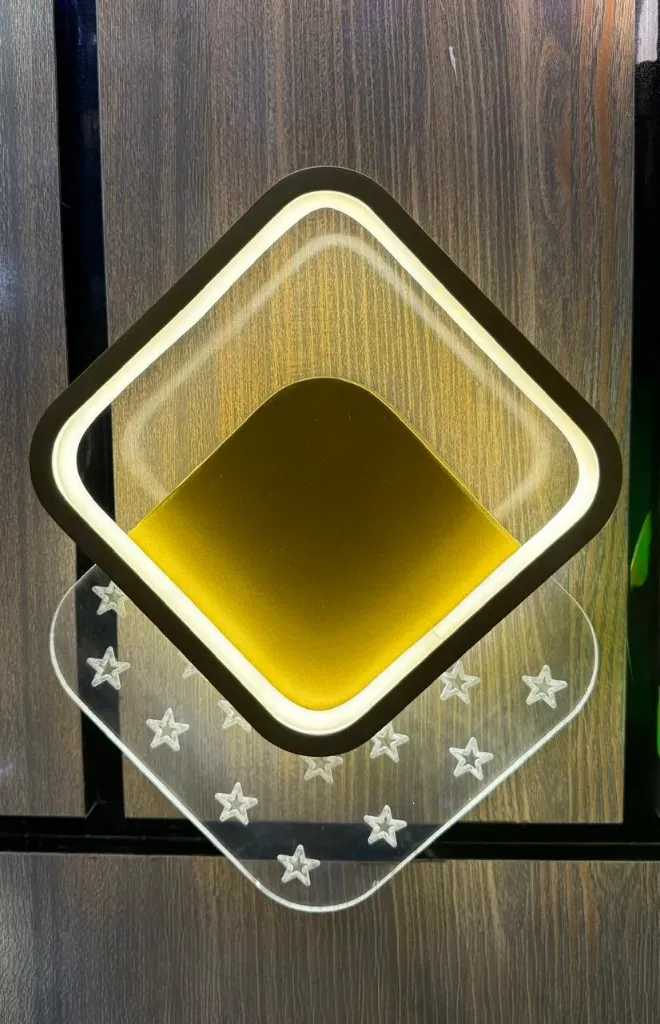 Modern Diamond Acrylic LED Wall Light