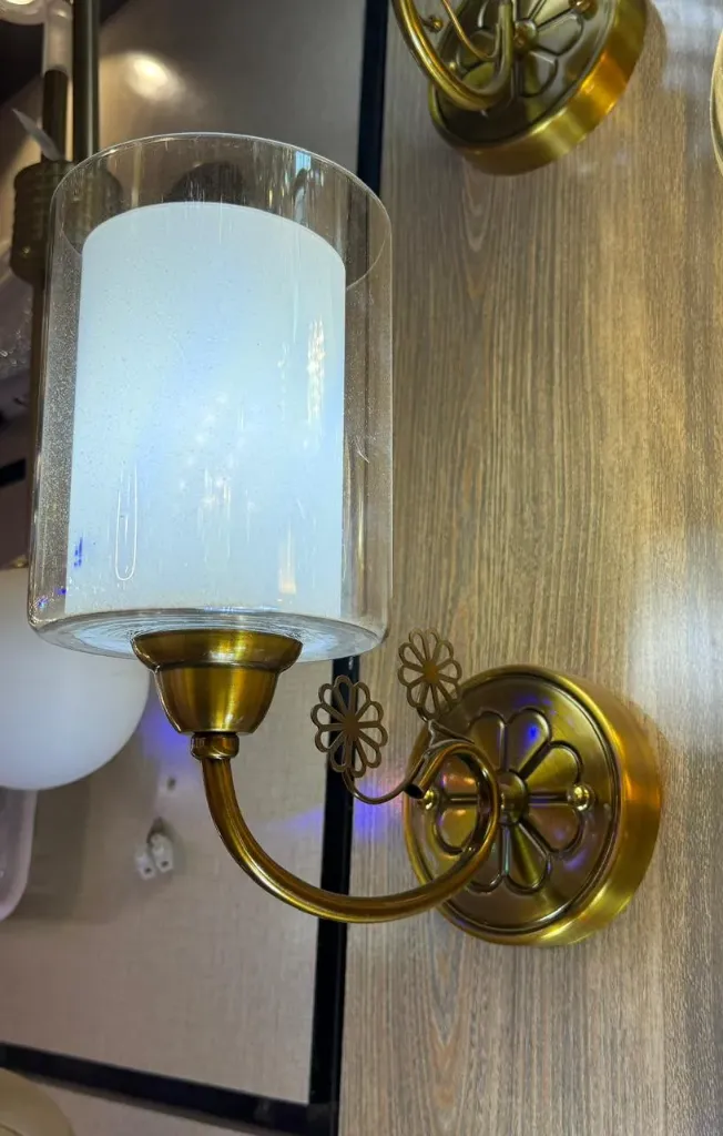 Elegant Glass Wall Light