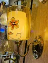Luxury Floral Glass Wall Light
