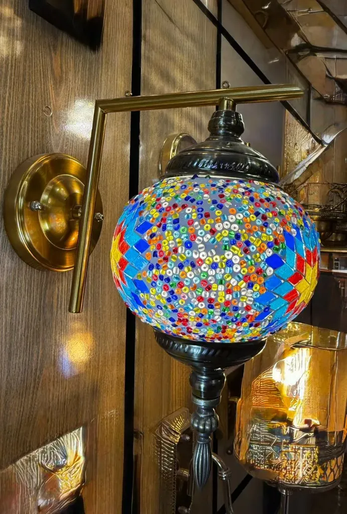 Luxury Turkish Mosaic Glass Wall Light